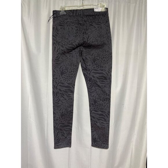 Joe's The Icon Mid-Rise Waist Skinny Ankle Animal Print Jeans Size 27 Bohemian - Picture 3 of 4